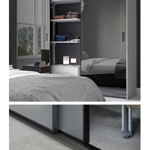 Premium Mini Sliding Door Wardrobe
