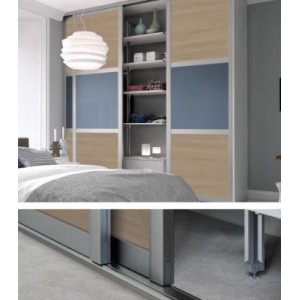 Deluxe Shaker Sliding Door Wardrobe